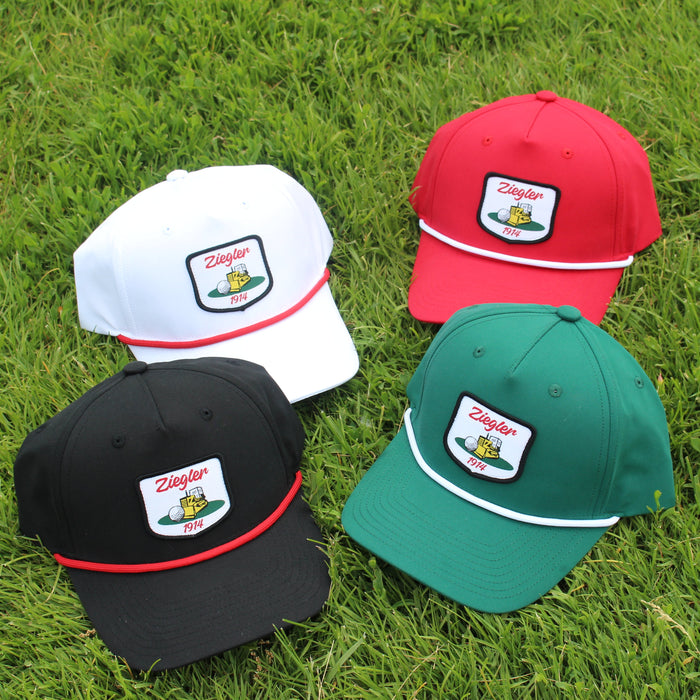 White Dozer Golf Cap
