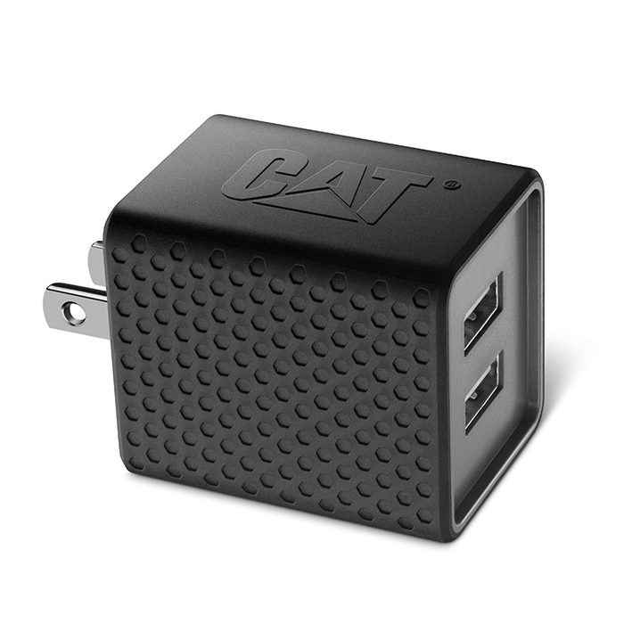 CAT Dual USB AC Wall Adapter