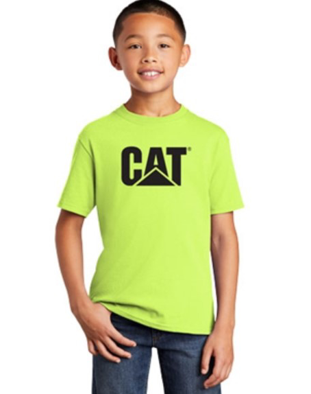 CAT Youth Neon T-Shirt