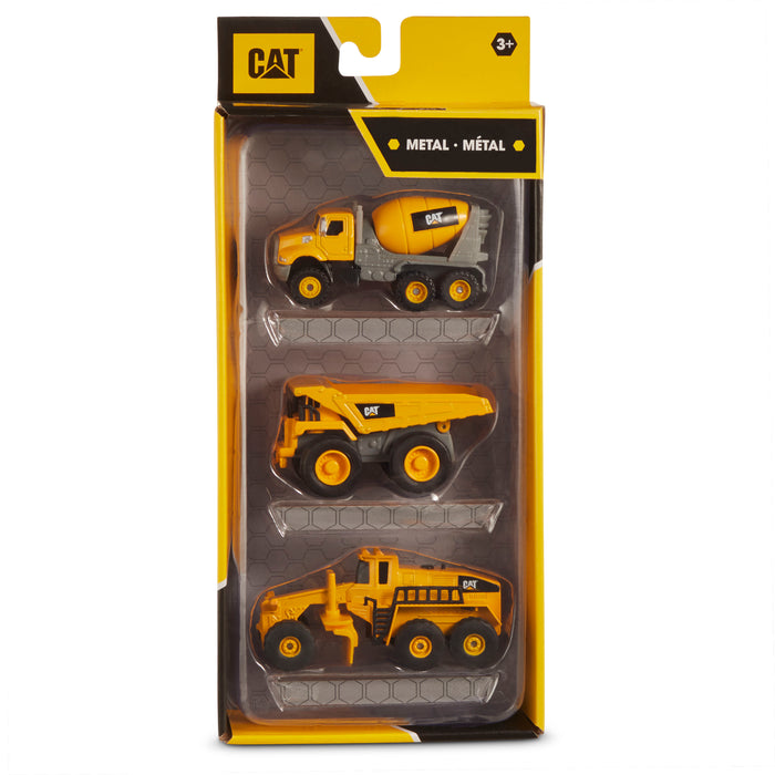 CAT Metal Die Cast 3 Pack - Assorted