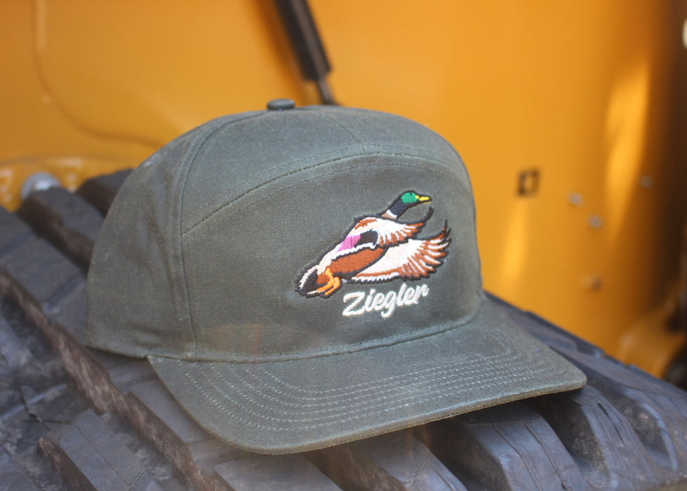 Dark Olive Duck Cap