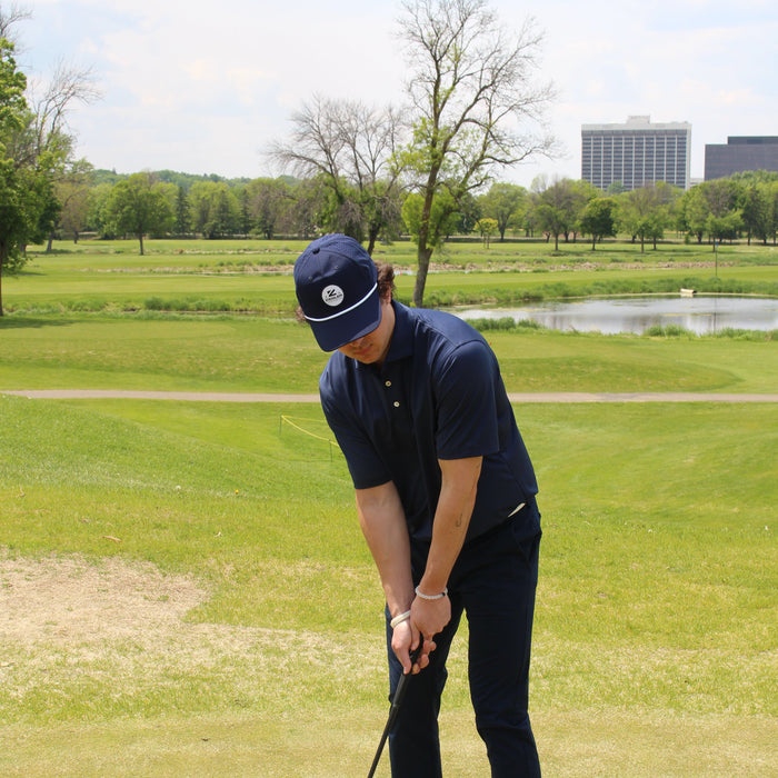 Blue Trademark Golf Cap