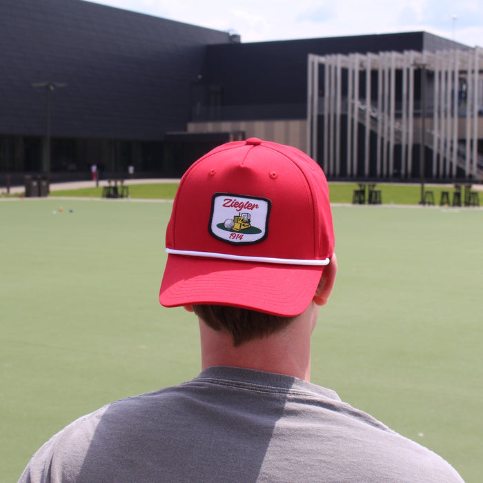 Red Dozer Golf Cap