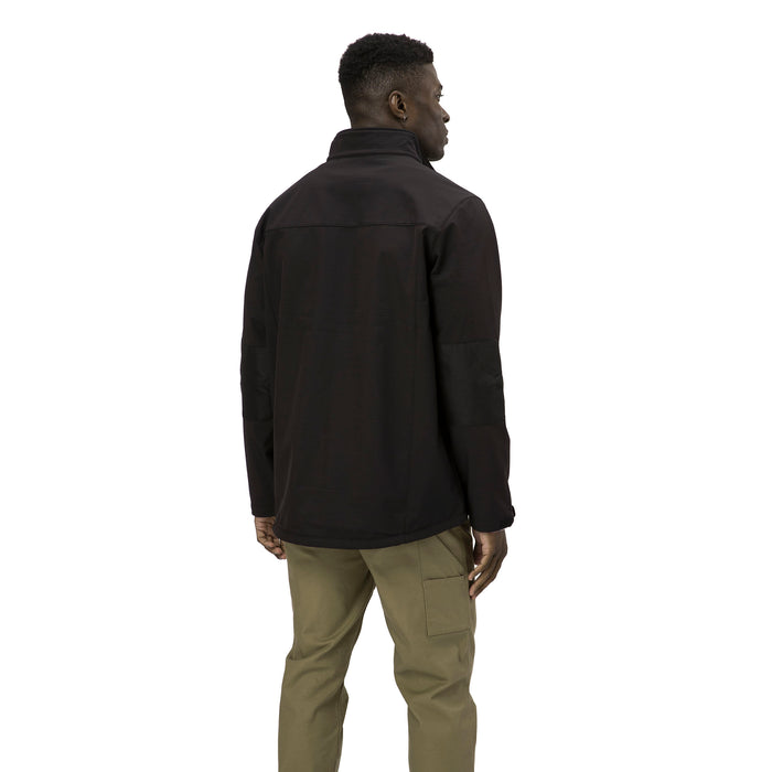 CAT Men's Grid Fleece Bonded Softshell Jacket