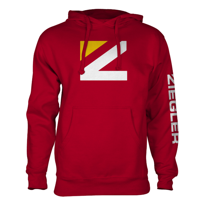 Z Icon Hoodie Red Cornerstone