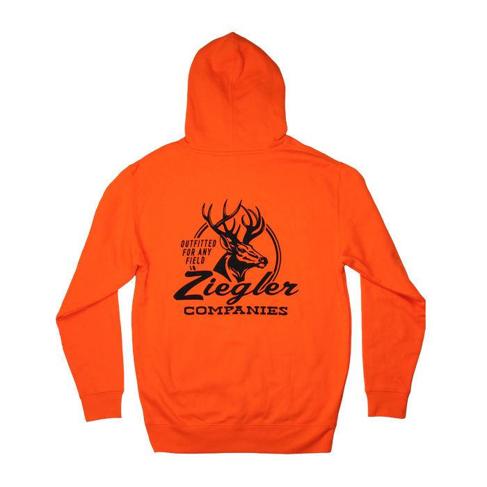 Orange Buck Hoodie