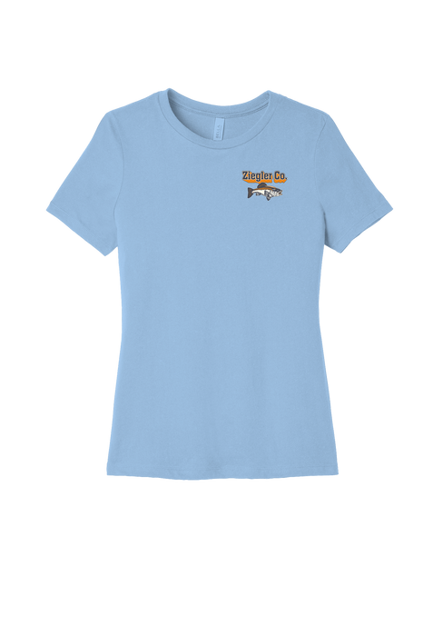 Women's Bass Tee Carolina Blue