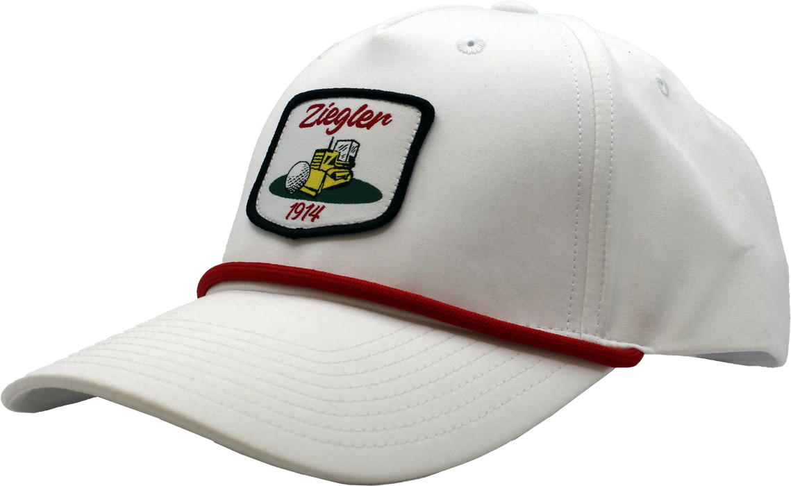 White Dozer Golf Cap