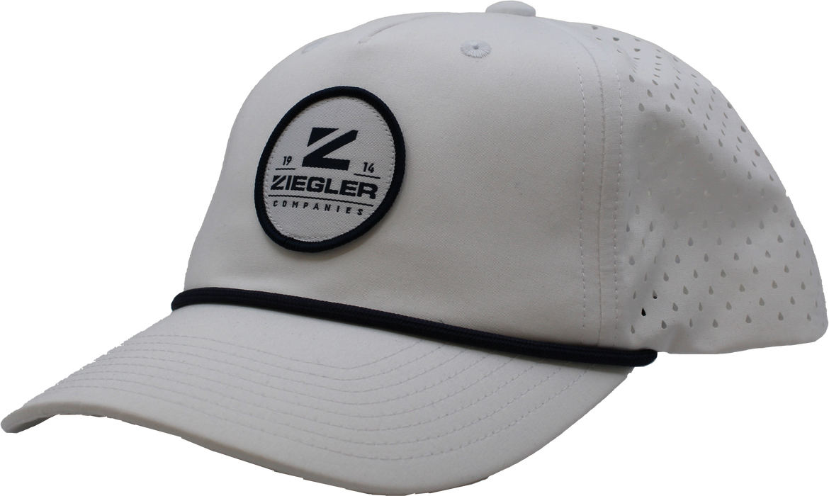 White Trademark Golf Cap