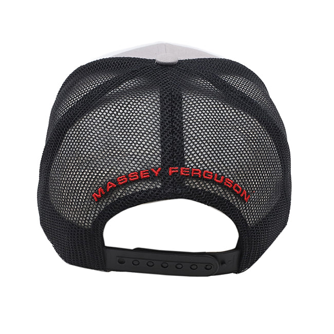 Massey Ferguson Mesh Back Hat With Puff Logo
