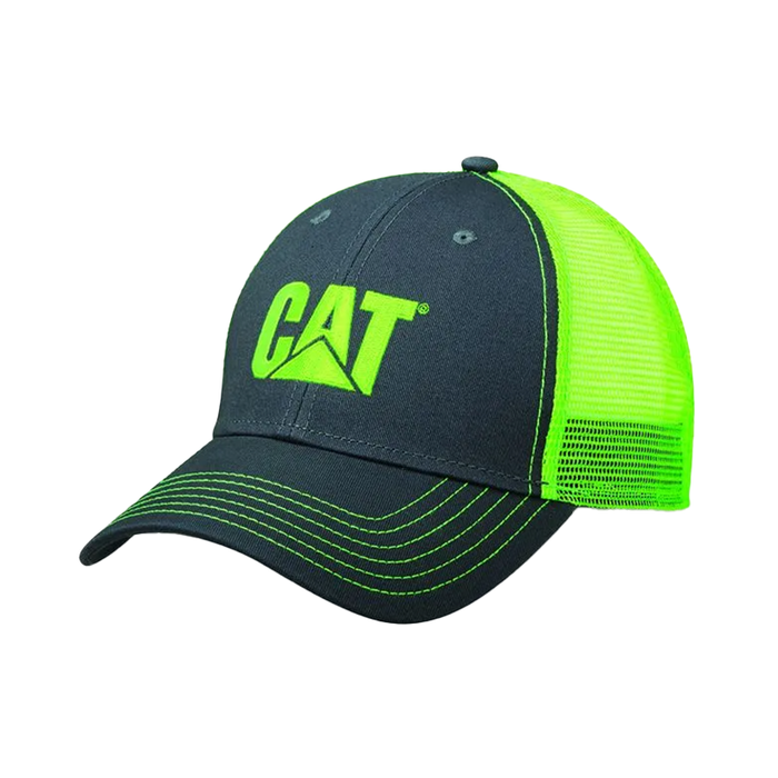 CAT Neon Green Mesh Hat