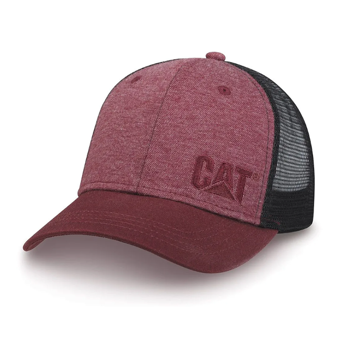 CAT Maroon Pique Cap