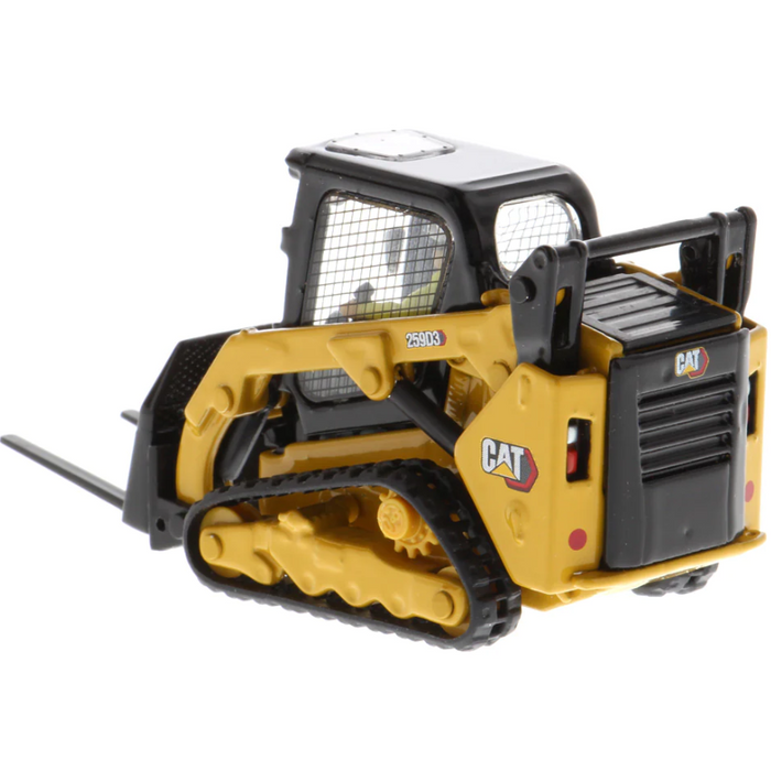 Cat® 259D3 Compact Track Loader with Attachments Scale 1:50