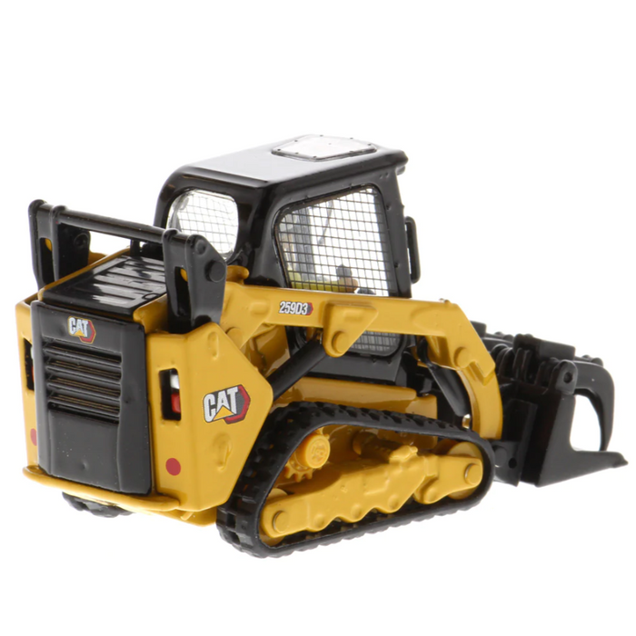 Cat® 259D3 Compact Track Loader with Attachments Scale 1:50