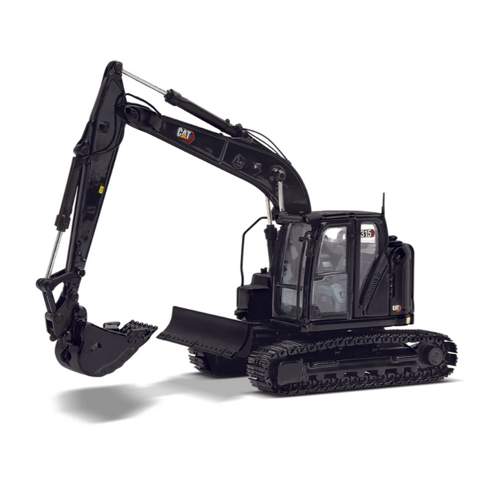 Cat® 315 Tracked Excavator - Special Black Finish Scale 1:50