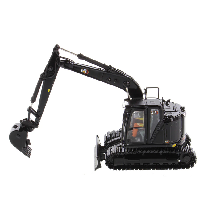 Cat® 315 Tracked Excavator - Special Black Finish Scale 1:50