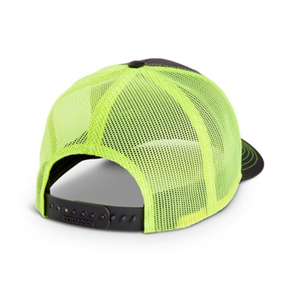 CAT Charcoal and Neon Yellow with Neon Yellow Mesh Hat