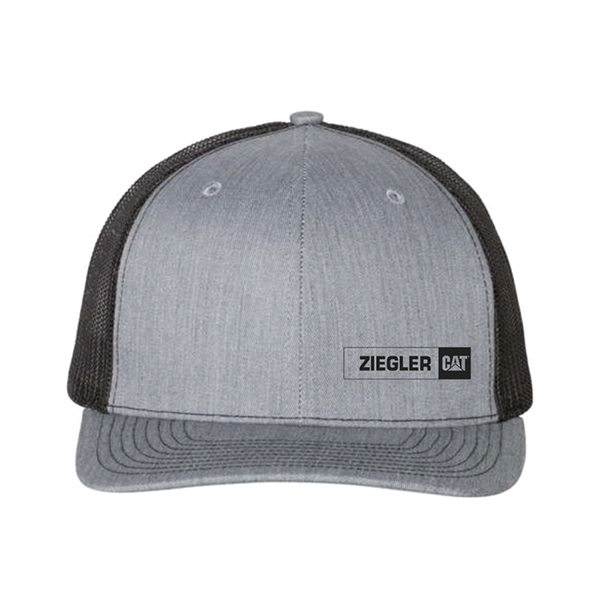 Ziegler CAT Heather Grey and Black Hat — Ziegler Store