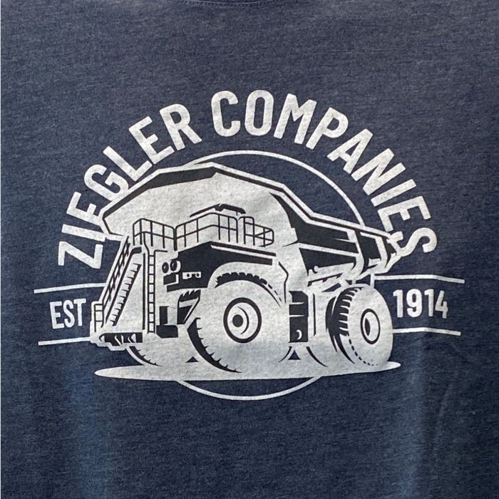 Kids Ziegler Companies Haul Truck Tee