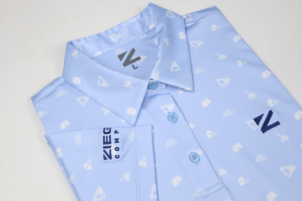 Women's Blue Machine Polo