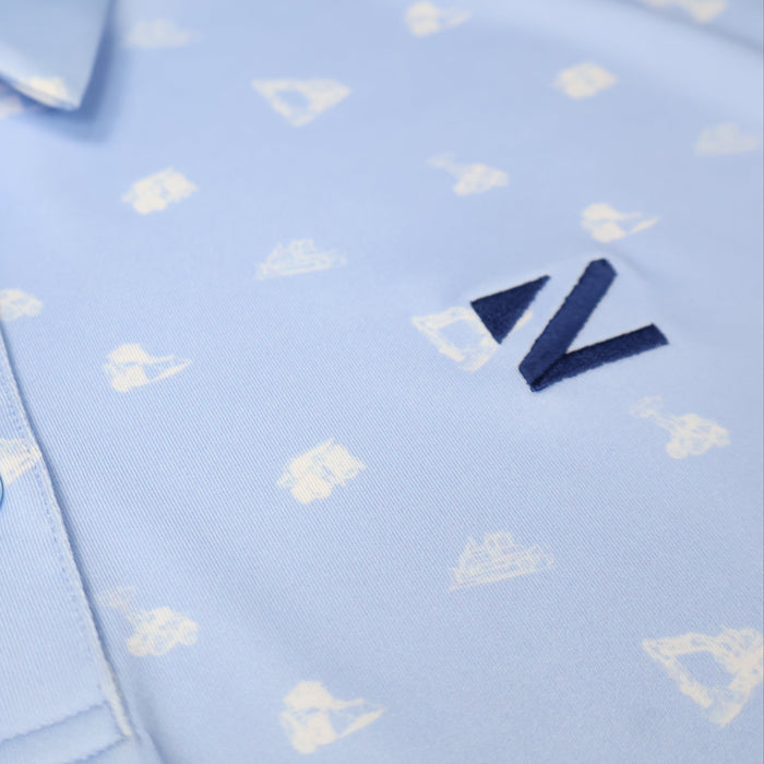 Men's Blue Machine Polo