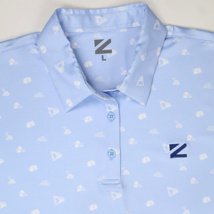 Men's Blue Machine Polo