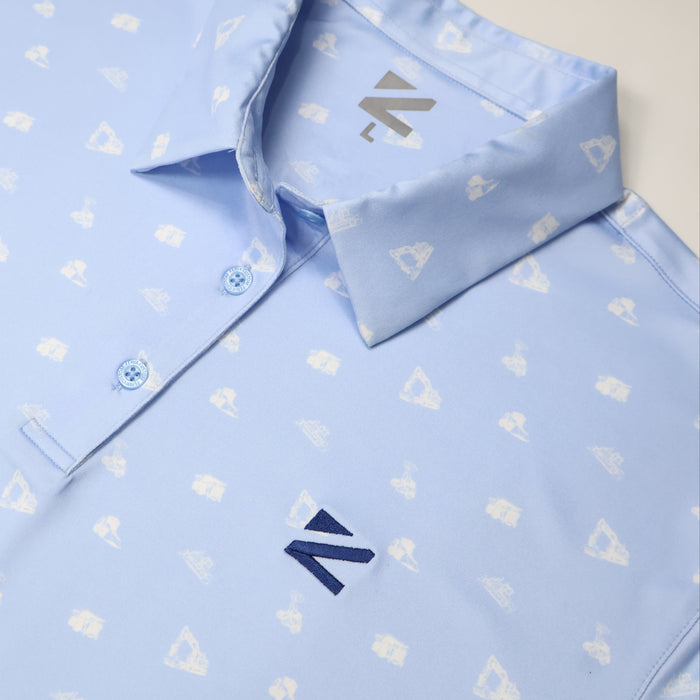 Men's Blue Machine Polo