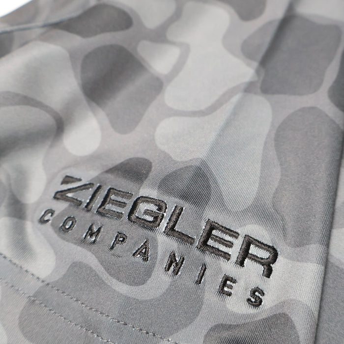 Men's Black Camo Polo