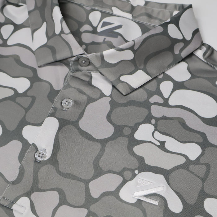 Women's Grey Camo Polo