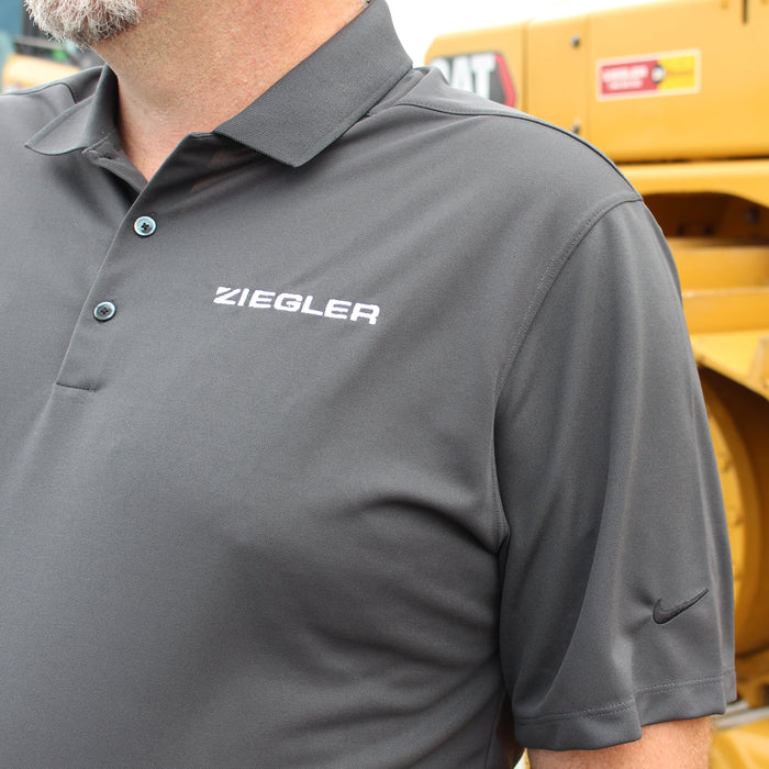 Ziegler Nike Dri-Fit Polo Dark Grey