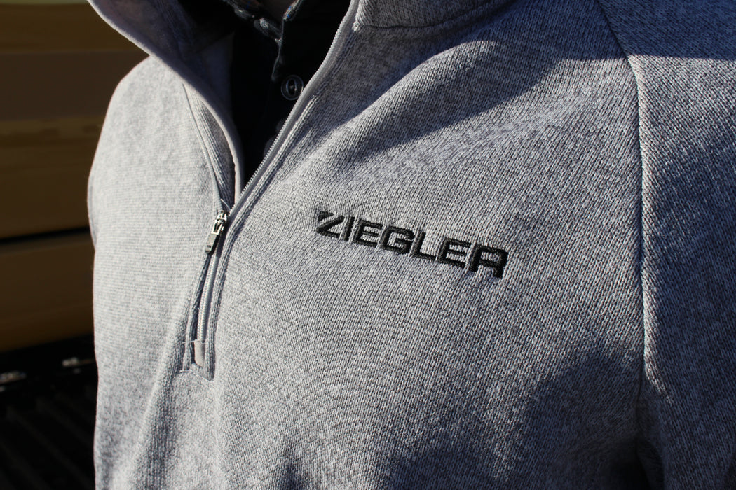 Ziegler Bristol Fleece Quarter Zip Grey