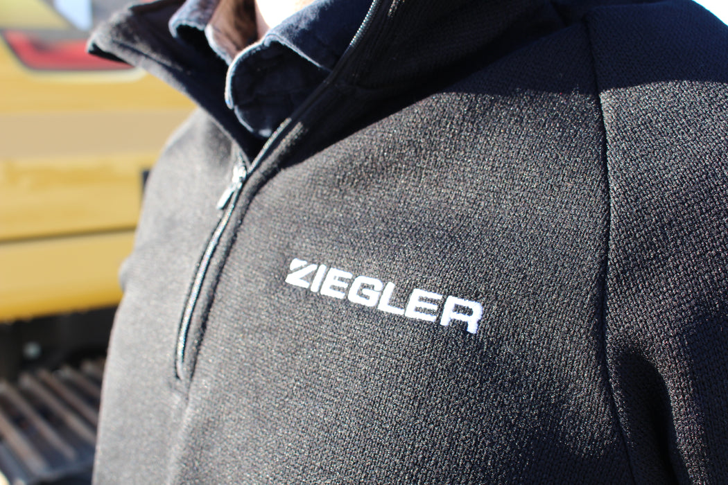 Ziegler Bristol Fleece Quarter Zip Black