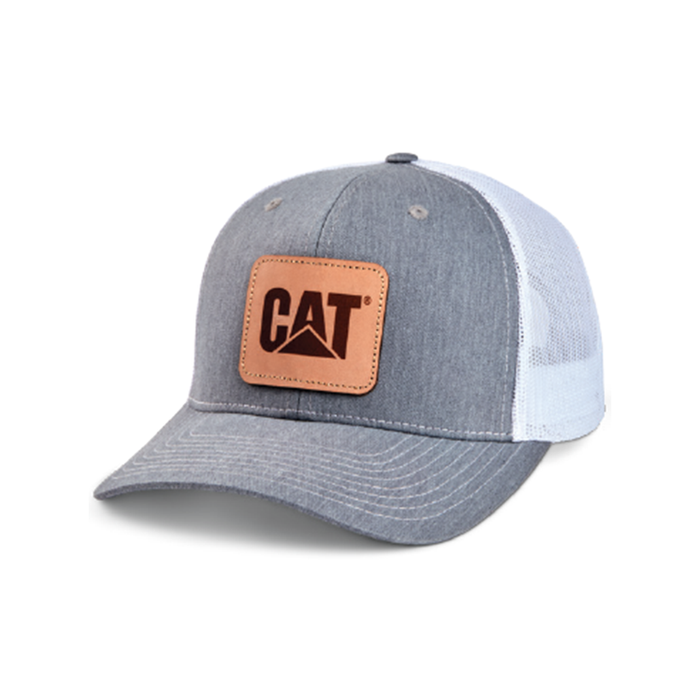 CAT Leather Patch Hat