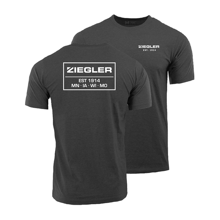 Ziegler Territory T-Shirt Charcoal Heather