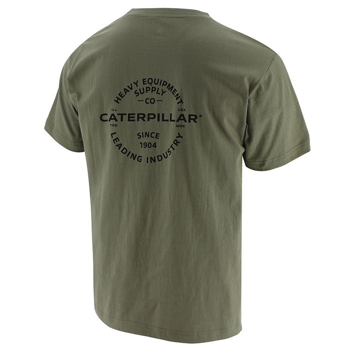 Cat Men's Industry Leader Pocket T-Shirt