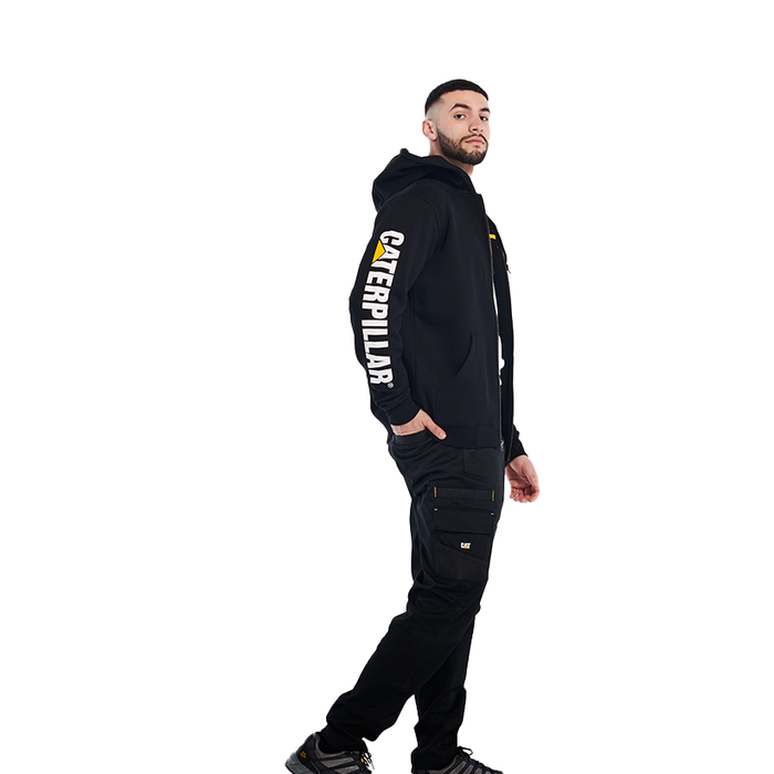 CAT Trademark Banner Full Zip Hoodie