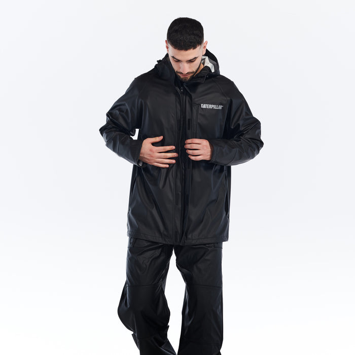 CAT Men's Longshore Waterproof Rain Jacket