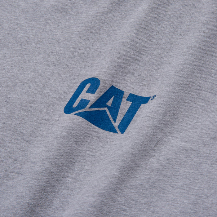 CAT Men's Trademark Banner Long Sleeve T-Shirt