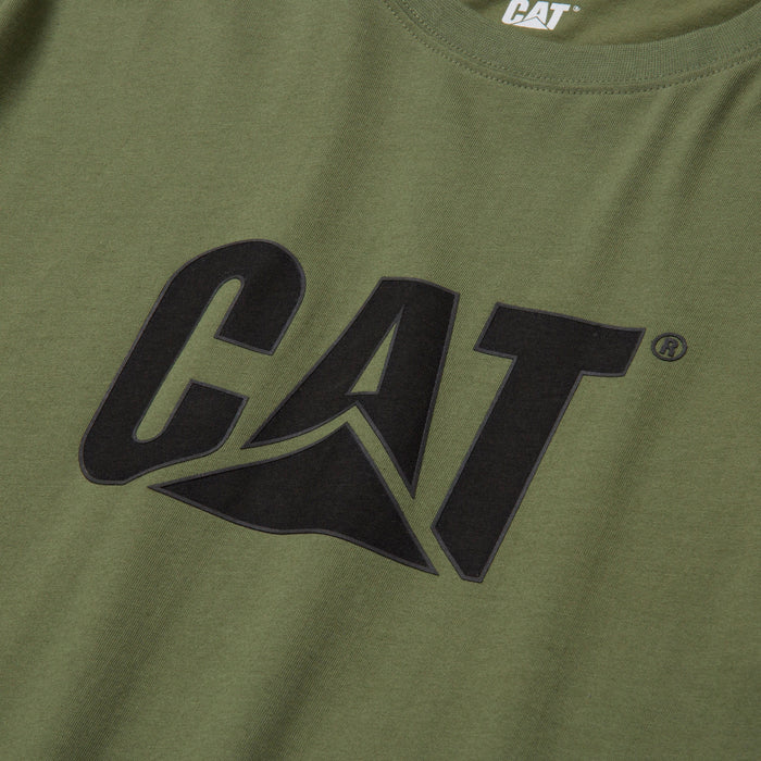 CAT Men's Trademark Logo T-Shirt