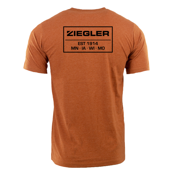 Ziegler Territory T-Shirt Rust Heather