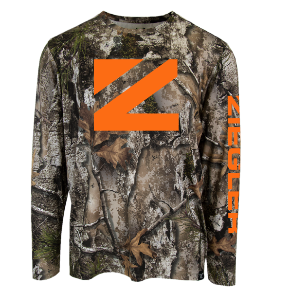 Z Icon Camo Long Sleeve