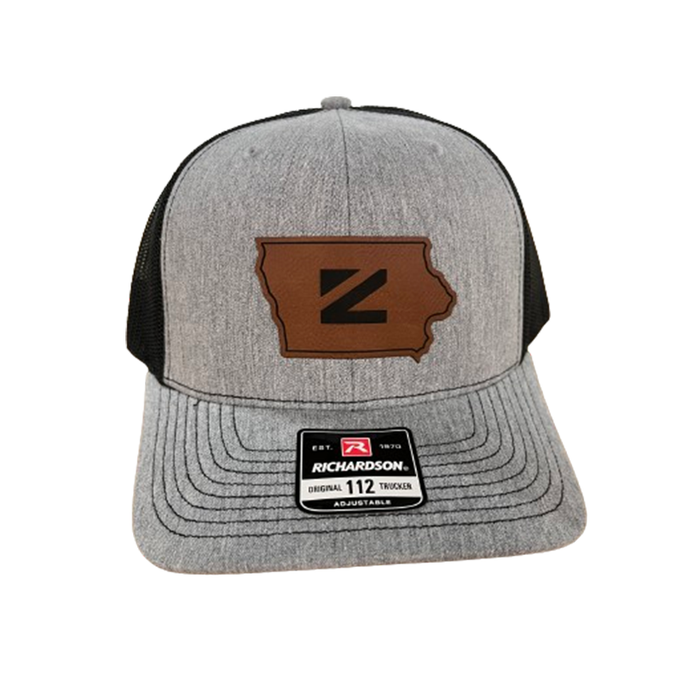 Ziegler Iowa Leather Patch Hat