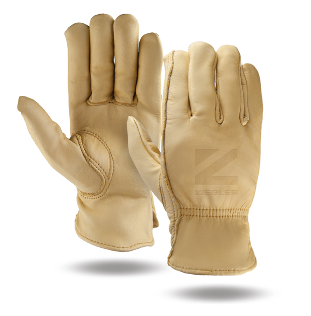 Womens Ziegler Z Icon Water Repellent Cowhide Leather Gloves
