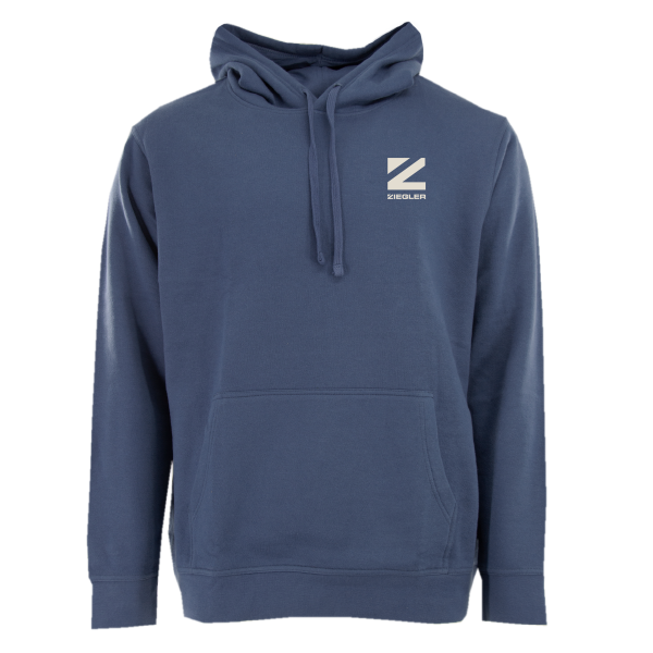 Z Icon Hex Hoodie Blue