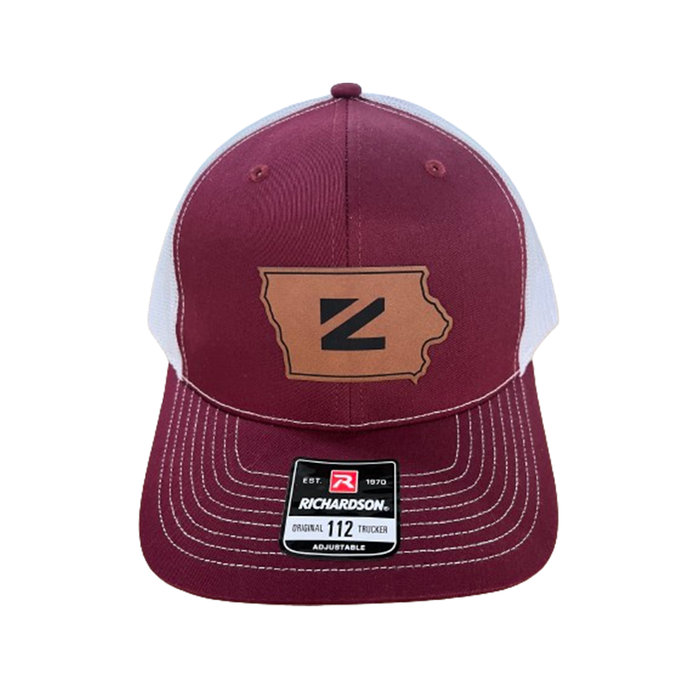 Ziegler Iowa Cyclone Leather Patch Hat