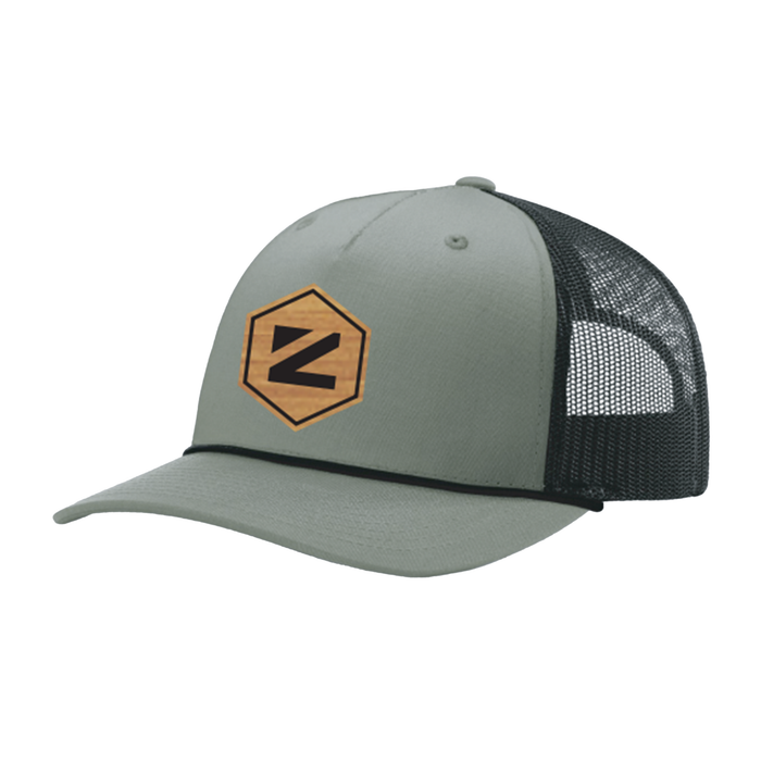 Ziegler Z Icon Hex Leather Patch Hat