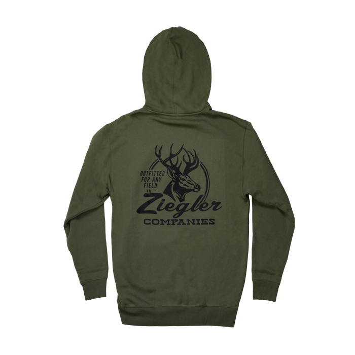 Green Buck Hoodie