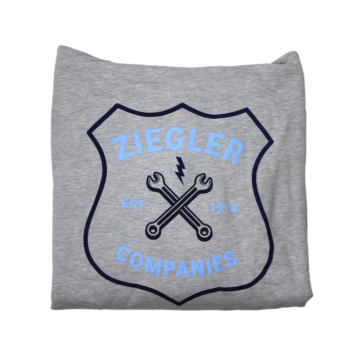 Grey Wrench Hoodie