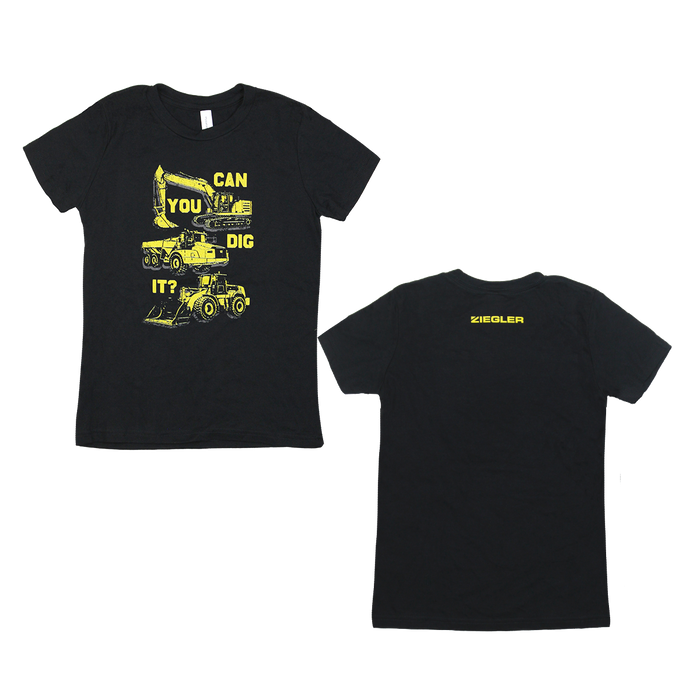 Dig it Kids Tee - Black