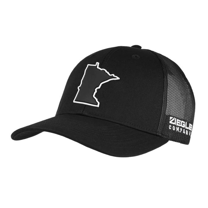 Minnesota Patch Hat - Black